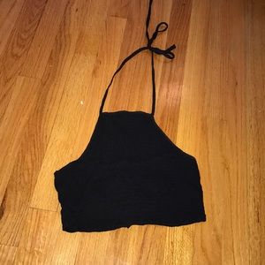 cute black halter top